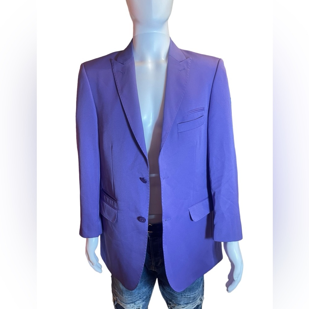 MEN'S 2 SUIT JACKET- 2 Button Lavender